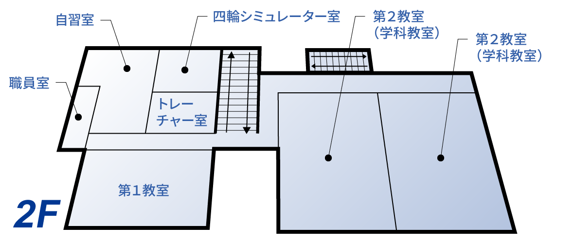 フロアマップ2F