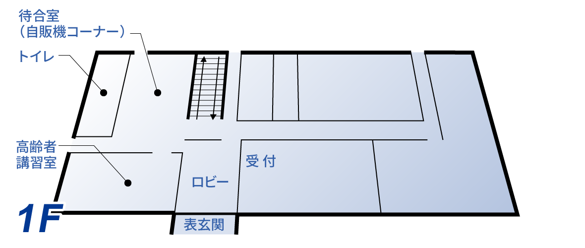 フロアマップ1F