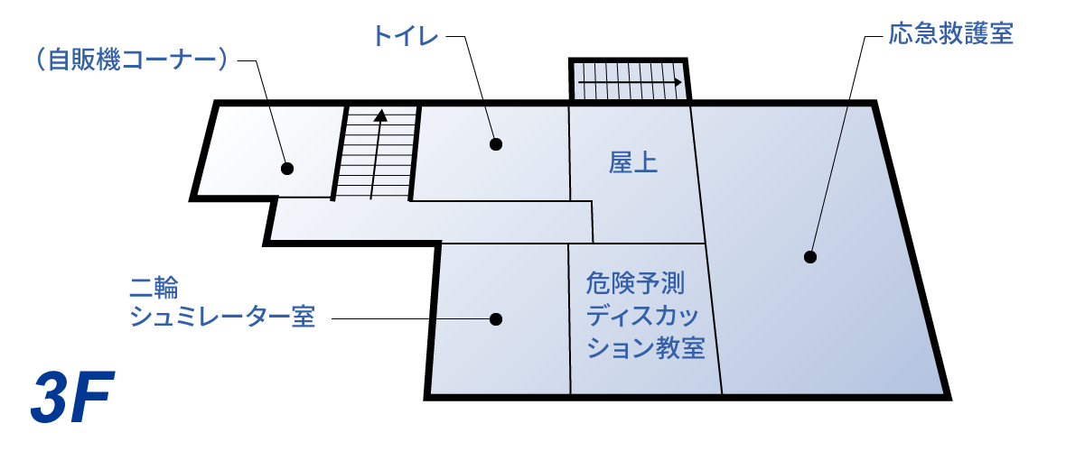 フロアマップ3F